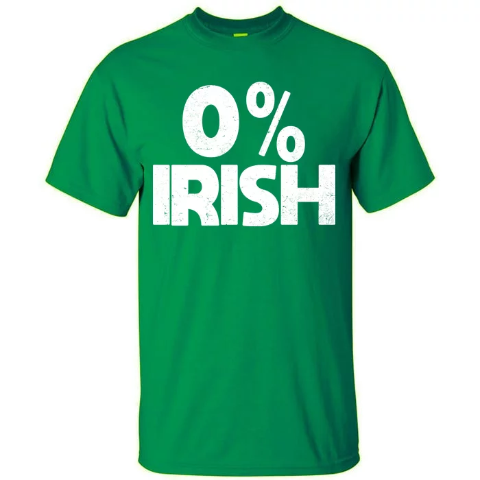 Zero Percent Irish Tall T-Shirt