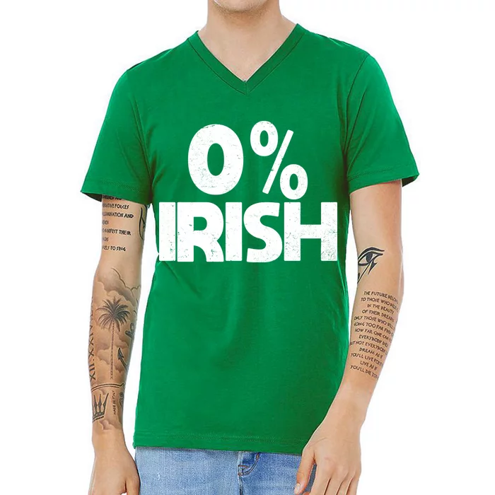 Zero Percent Irish V-Neck T-Shirt