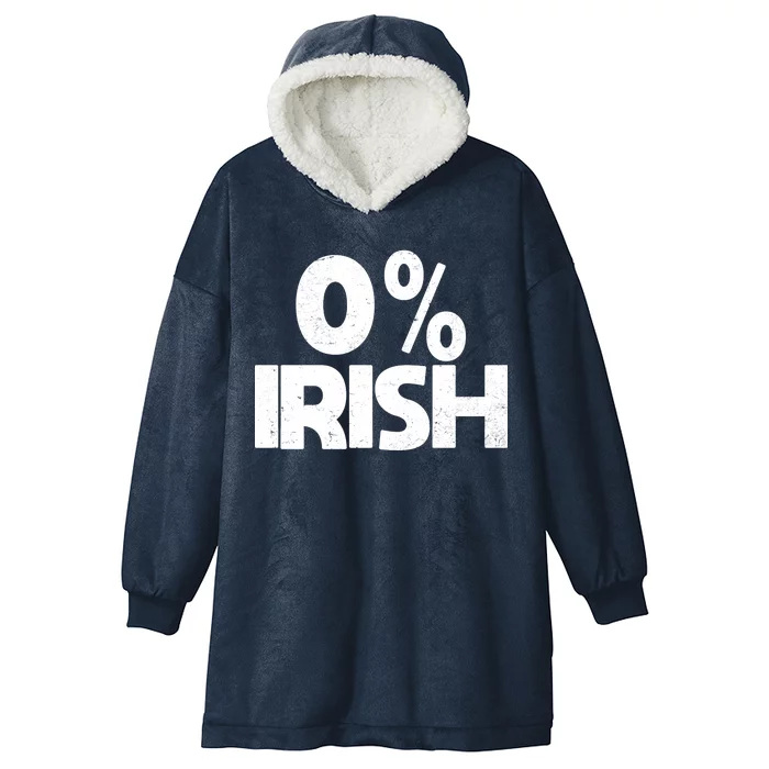 Zero Percent Irish Hooded Wearable Blanket