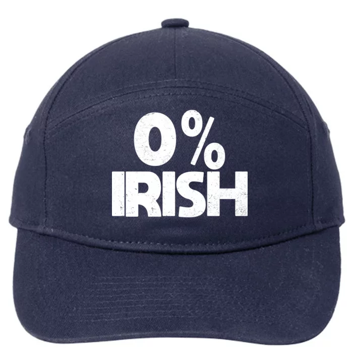 Zero Percent Irish 7-Panel Snapback Hat