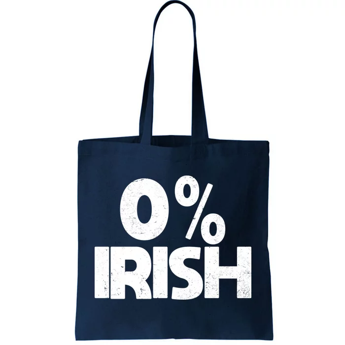 Zero Percent Irish Tote Bag