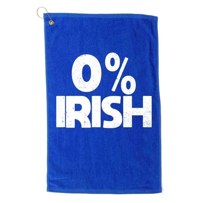 Zero Percent Irish Platinum Collection Golf Towel