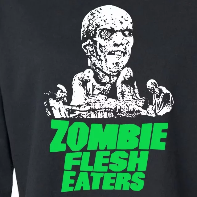 Zombie Flesh Eaters 2024 Cropped Pullover Crew