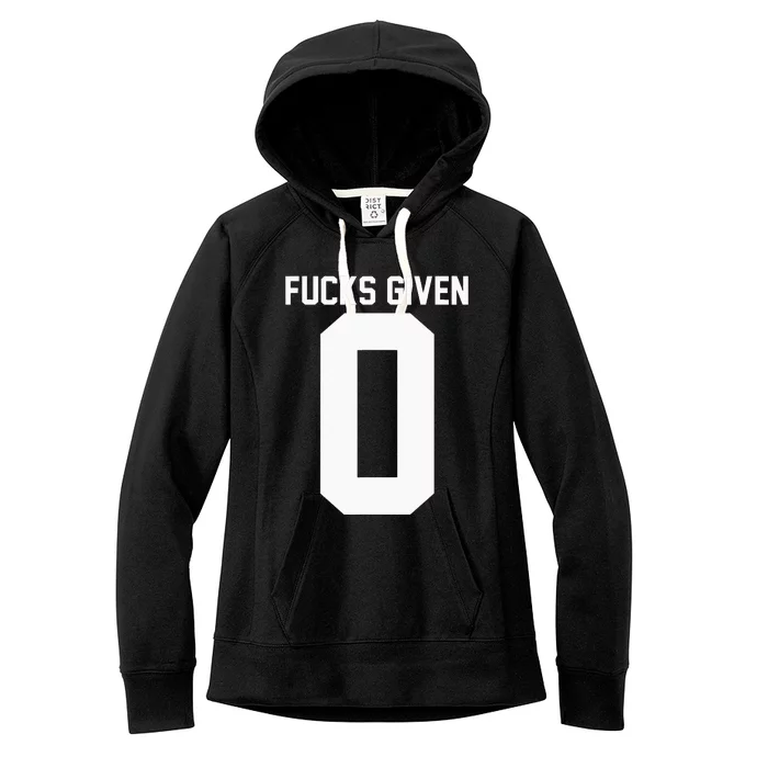 Zero Fucks Given Women's Fleece Hoodie