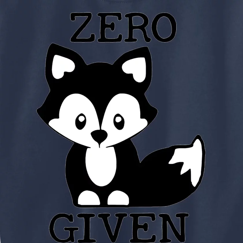 Zero Foxes Given Kawaii Little Fox Kids Sweatshirt