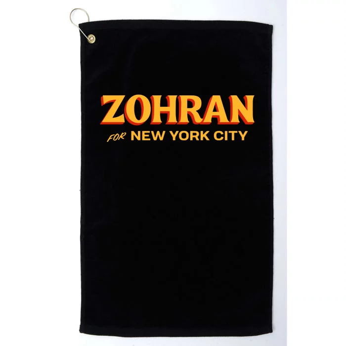 Zohran For New York City Platinum Collection Golf Towel