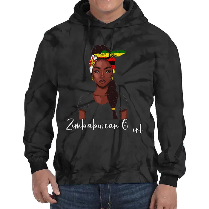 Zimbabwean Flag Souvenirs Products Woman Zimbabwe Tie Dye Hoodie