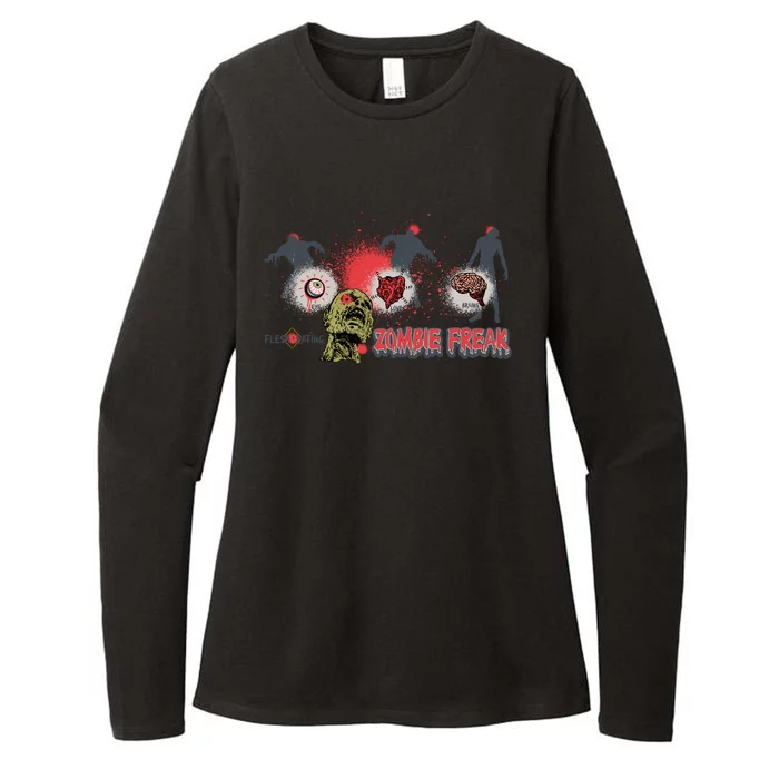 Zombie Freak Womens CVC Long Sleeve Shirt