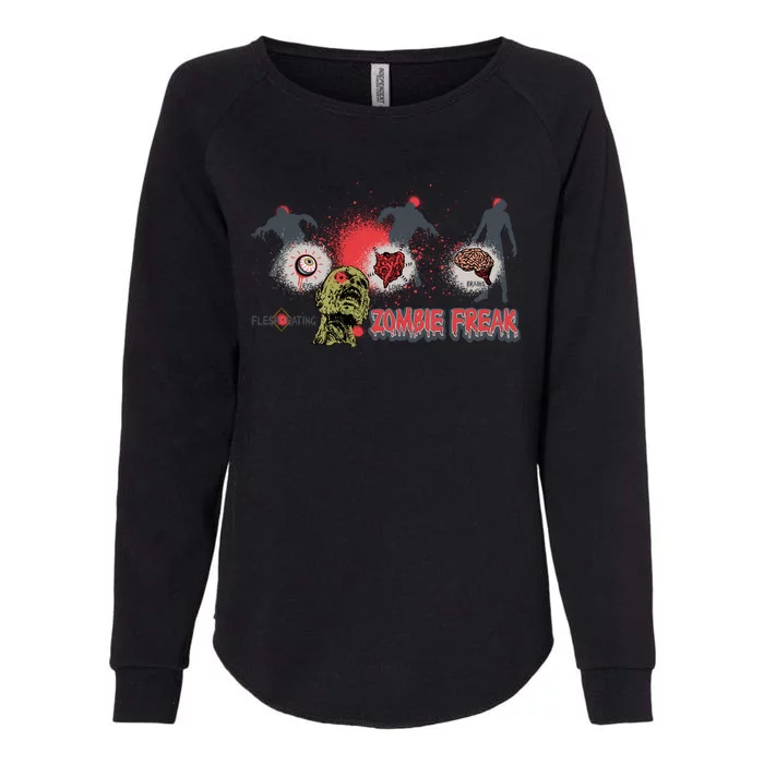 Zombie Freak Womens California Wash Sweatshirt