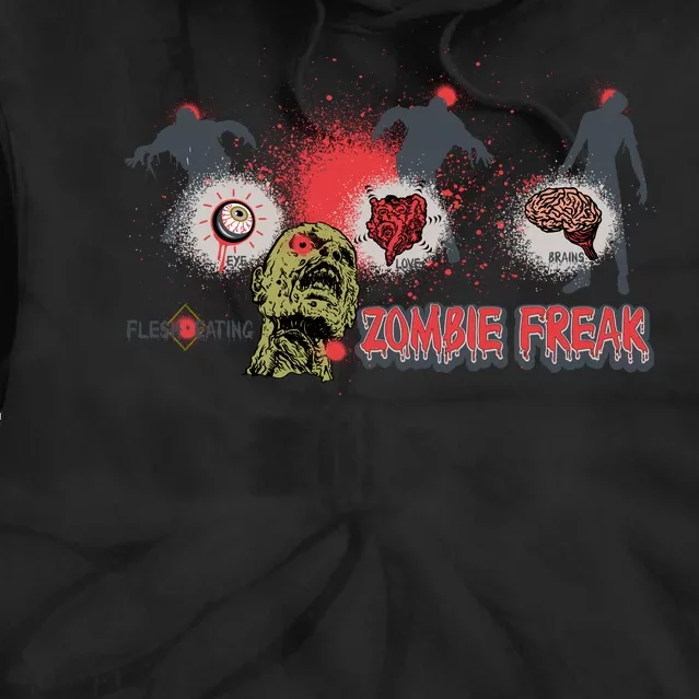 Zombie Freak Tie Dye Hoodie