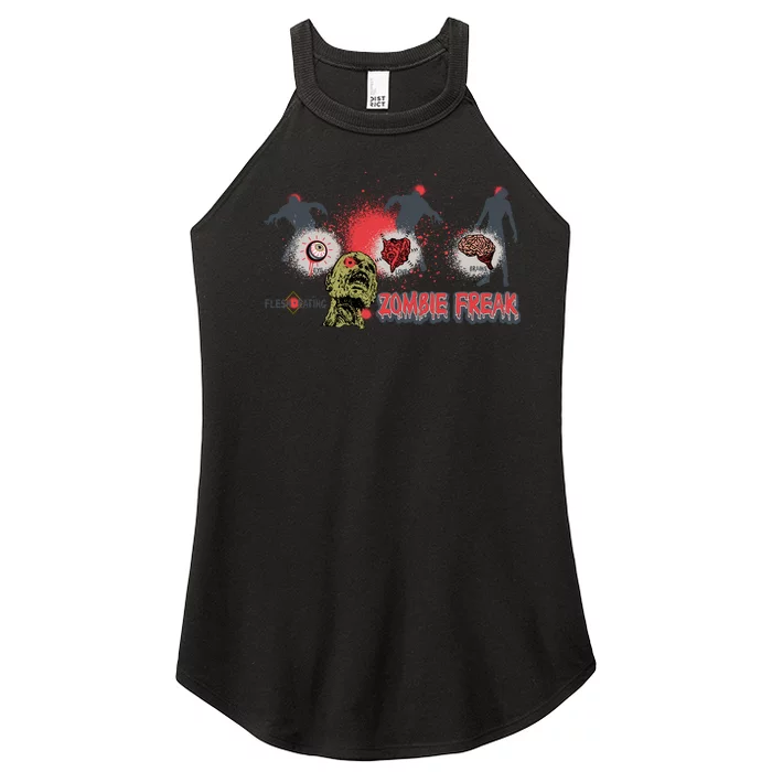 Zombie Freak Women’s Perfect Tri Rocker Tank