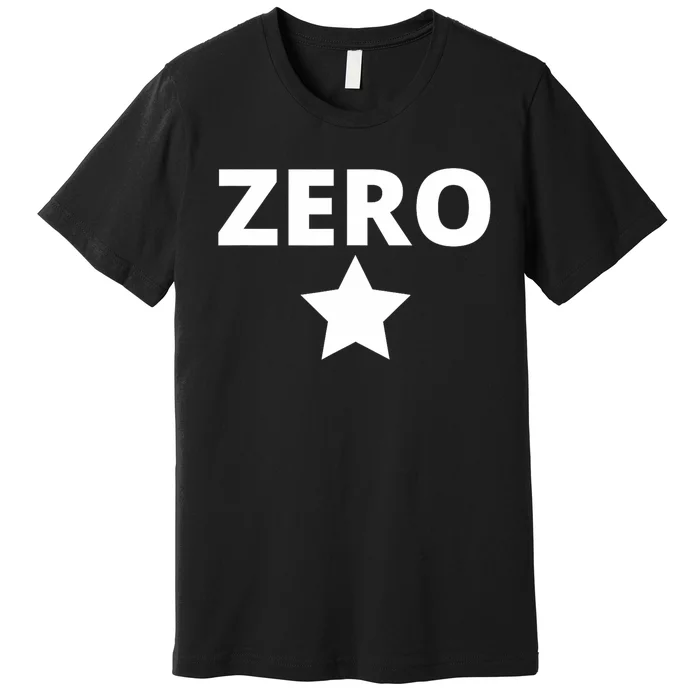 Zero Grunge Alternative Star Pumpkins 90s Rock Band Music Premium T-Shirt