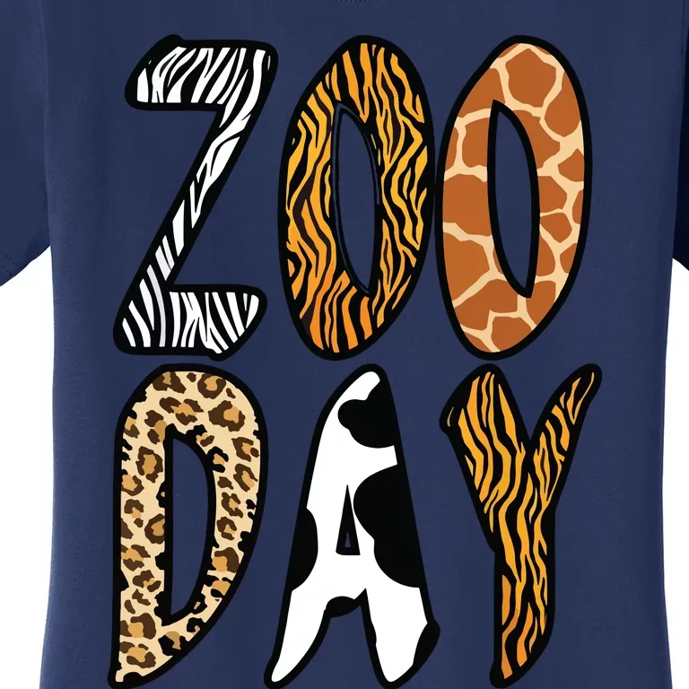 Zoo Group Design For Africa Fans Zoo Day Women's T-Shirt