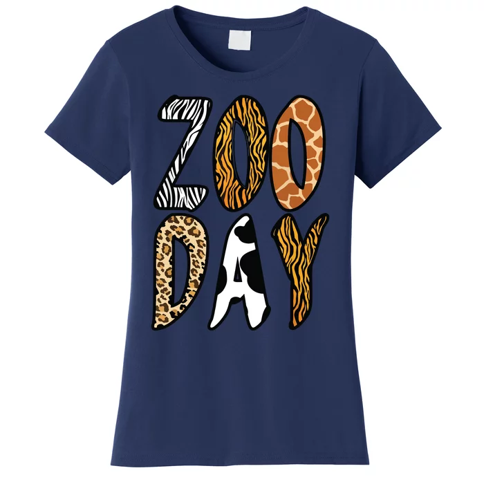 Zoo Group Design For Africa Fans Zoo Day Women's T-Shirt