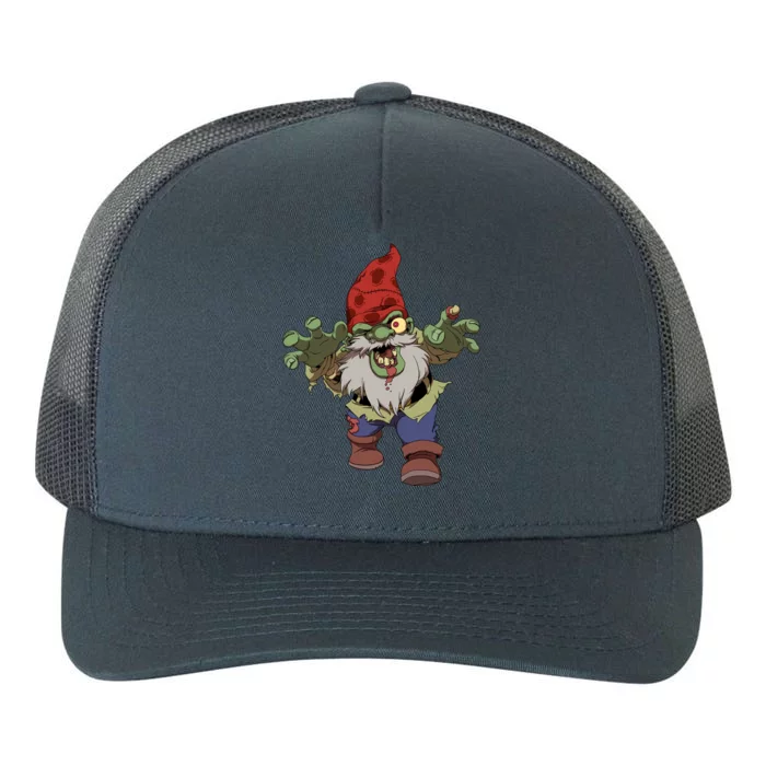 Zombie Gnome Funny Halloween Gift Yupoong Adult 5-Panel Trucker Hat