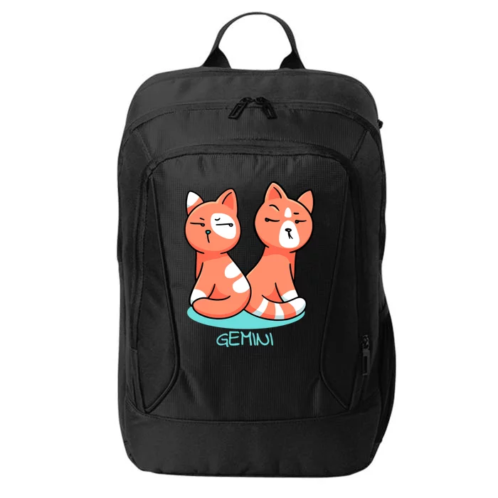 Zodiac Gemini Funny Gift City Backpack