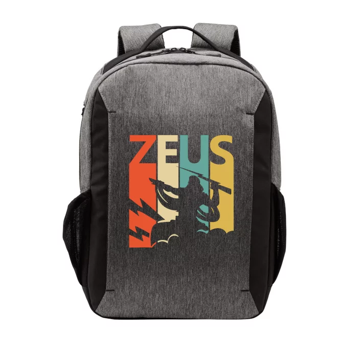 Zeus God Of Thunder Greek Mythology Gift Vector Backpack