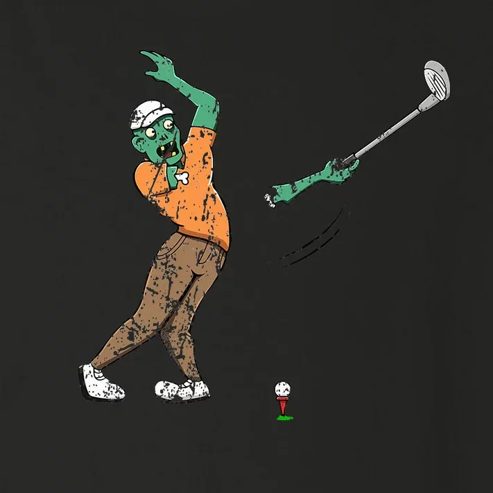 Zombie Golf Player Golfing Halloween Horror Scary Creepy Toddler Long Sleeve Shirt