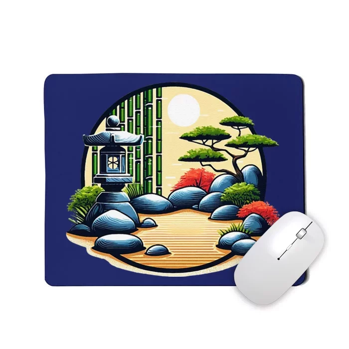 Zen Garden Tranquility Graphic S26 Mousepad