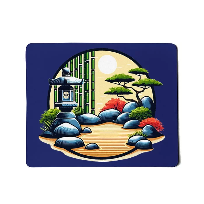 Zen Garden Tranquility Graphic S26 Mousepad