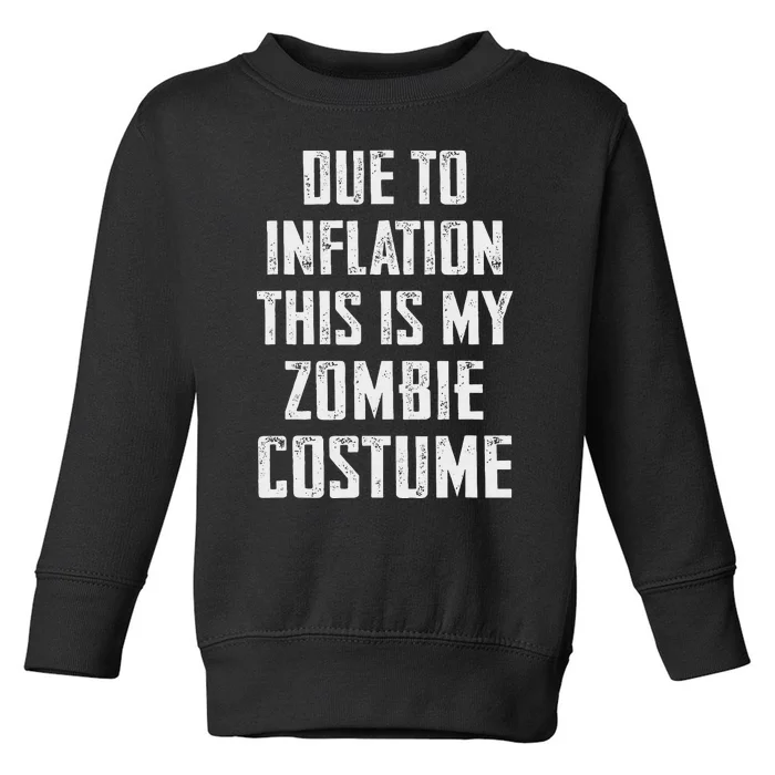 Zambia Halloween Costume Funny Easy Lazy Halloween Costume Toddler Sweatshirt