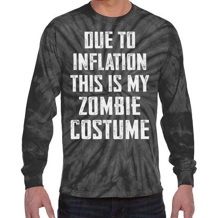 Zambia Halloween Costume Funny Easy Lazy Halloween Costume Tie-Dye Long Sleeve Shirt