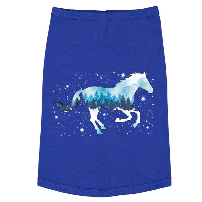 Zaml Horse Christmas Pajama Merry Xmas Riding Horse Lover Gift Doggie Tank