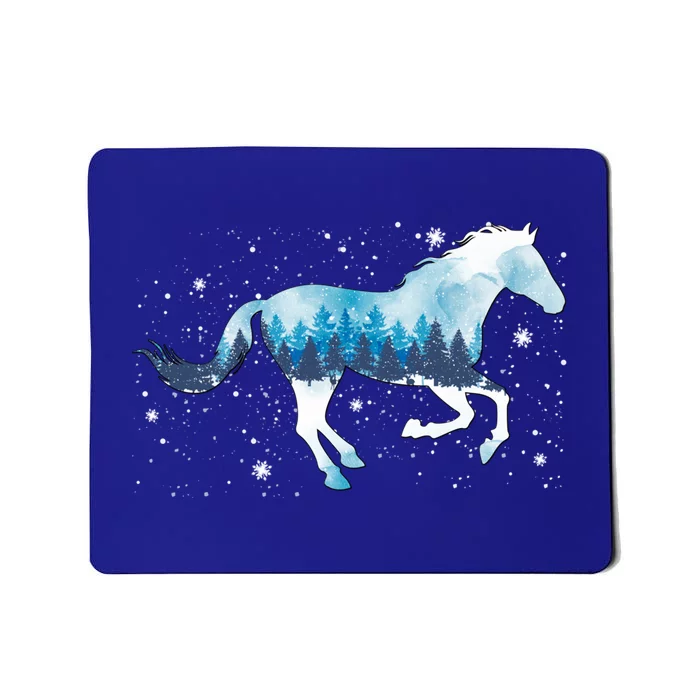 Zaml Horse Christmas Pajama Merry Xmas Riding Horse Lover Gift Mousepad