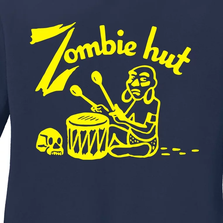 Zombie Hut Ladies Long Sleeve Shirt