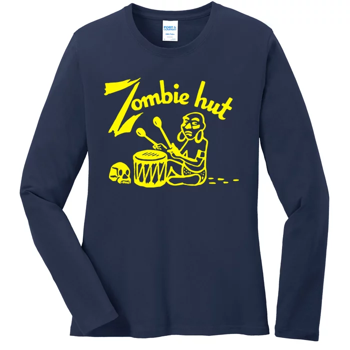 Zombie Hut Ladies Long Sleeve Shirt