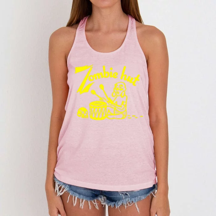 Zombie Hut Women's Knotted Racerback Tank