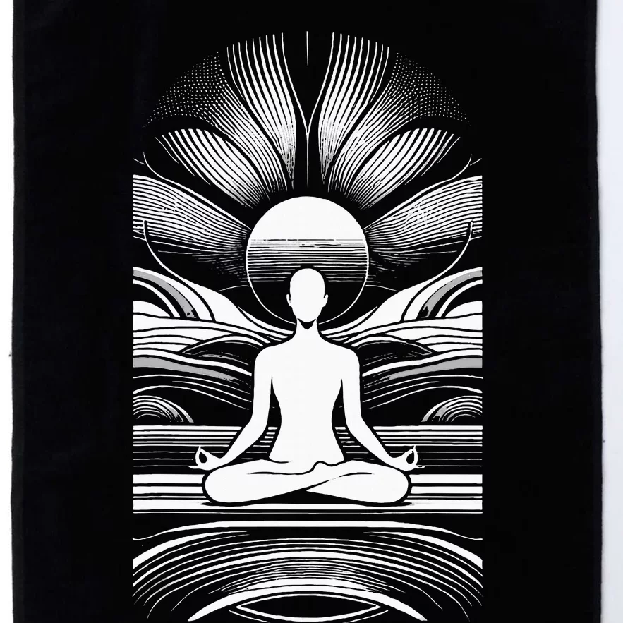 Zen Harmony Platinum Collection Golf Towel