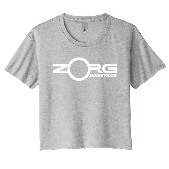 Zorg Industries Small Logo Version (The Fifth Element) Women's Crop Top Tee