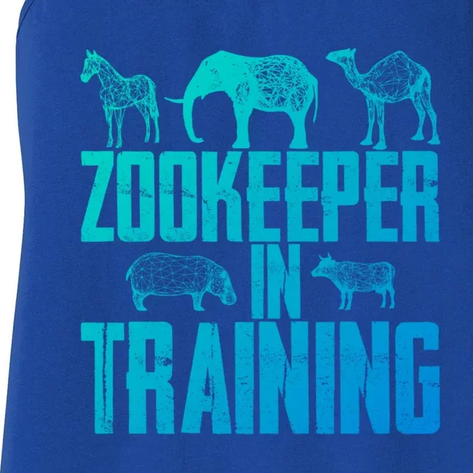 Zookeeper In Training Gift Women's Racerback Tank