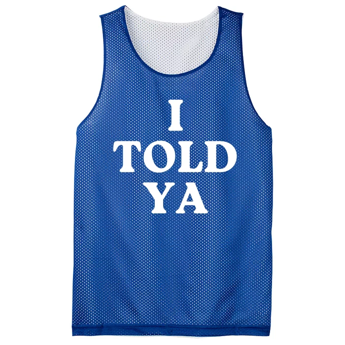 Zendaya I Told Ya Mesh Reversible Basketball Jersey Tank