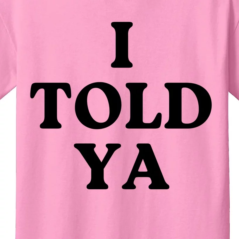 Zendaya I Told Ya Kids T-Shirt