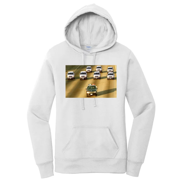 Zay Jones Oj Simpson Car Chase Women's Pullover Hoodie