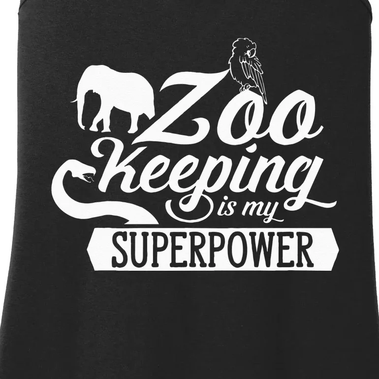 Zookeeper Job Zookeepers Zoo Keeper Zookeeping Ladies Essential Tank