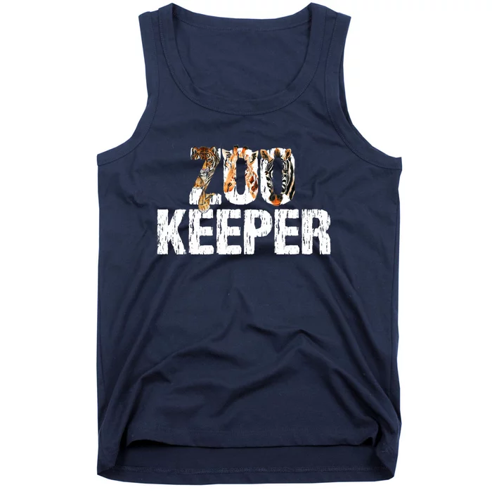 Zoo Keeper Costume Safari Wildlife Zookeeper Costume Tank Top