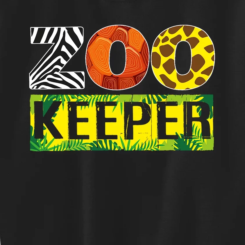 Zoo Keeper Costume Adult Halloween Party Safari Zookeeper Kids Sweatshirt