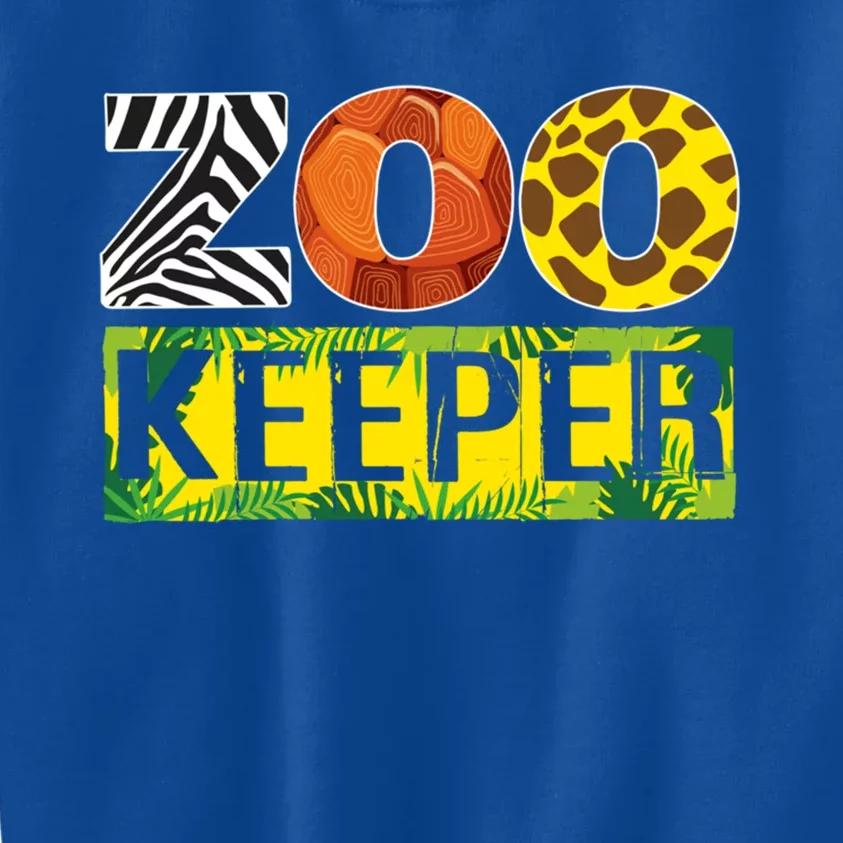 Zoo Keeper Costume Adult Halloween Party Safari Zookeeper Funny Gift Kids Sweatshirt