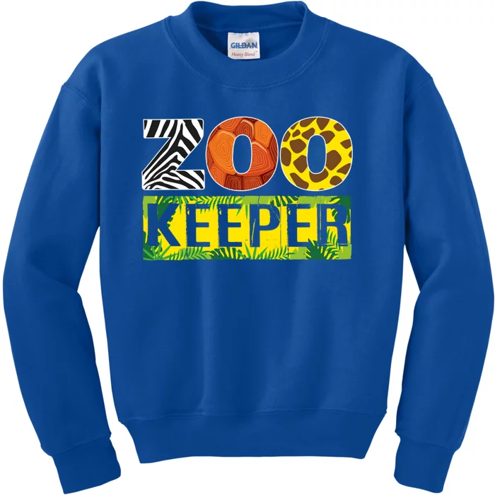 Zoo Keeper Costume Adult Halloween Party Safari Zookeeper Funny Gift Kids Sweatshirt