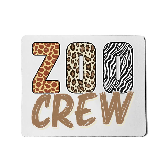 Zoo Keeper Crew Funny Gift Mousepad