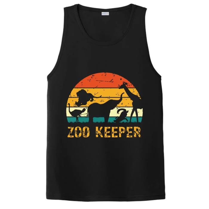 Zoo Keeper Funny Halloween Costume Performance Tank