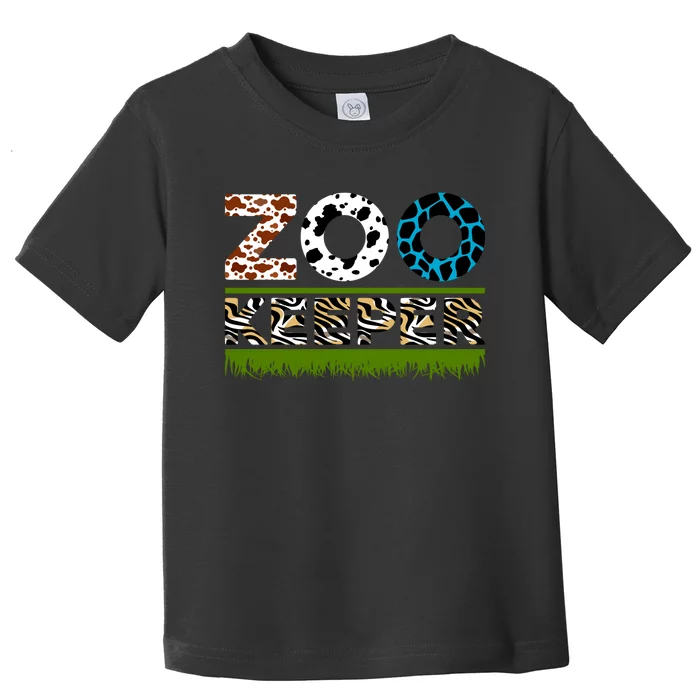 Zoo Keeperfunny Gift For Zoo Keeper Toddler T-Shirt