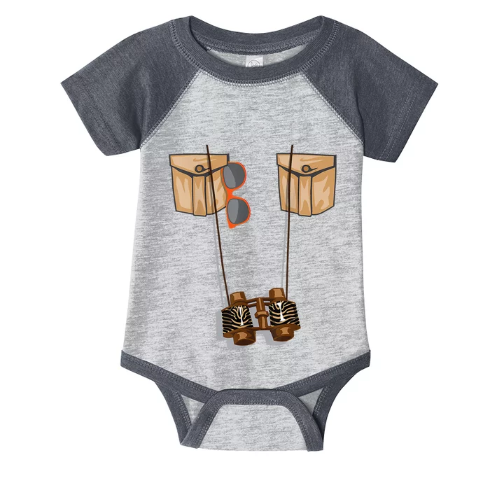 Zoo Keeper Halloween Costume DIY Jungle Safari Explorer Infant Baby Jersey Bodysuit