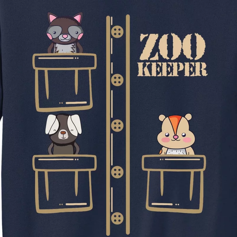 Zoo Keeper Halloween Safari Adult Men Women Costume Tall Sweatshirt