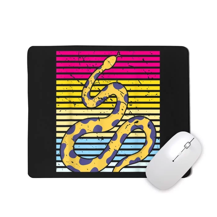 Zoo Keeper Reptile Gift Snake Mousepad