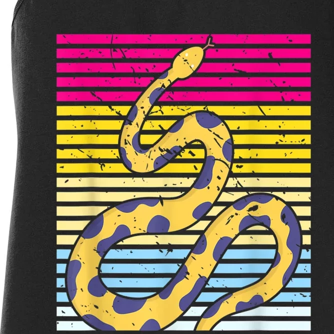 Zoo Keeper Reptile Gift Snake Women's Racerback Tank