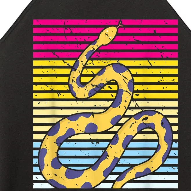 Zoo Keeper Reptile Gift Snake Women’s Perfect Tri Rocker Tank